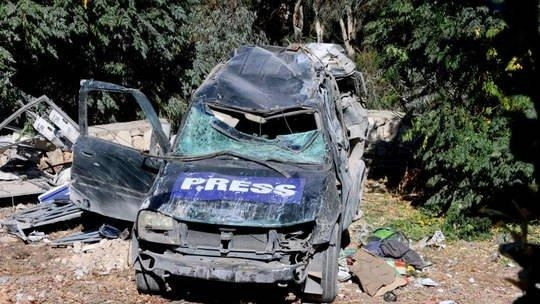 Israel Bunuh 3 Wartawan Dengan Mengebom Bangunan Tempat Menginap, Dianggap Berpihak Pada Hizbullah
