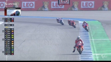 Kontroversi Podium 2 Jorge Martin di Sprint Race MotoGP Thailand 2024, Track Limits Jadi Penyebab