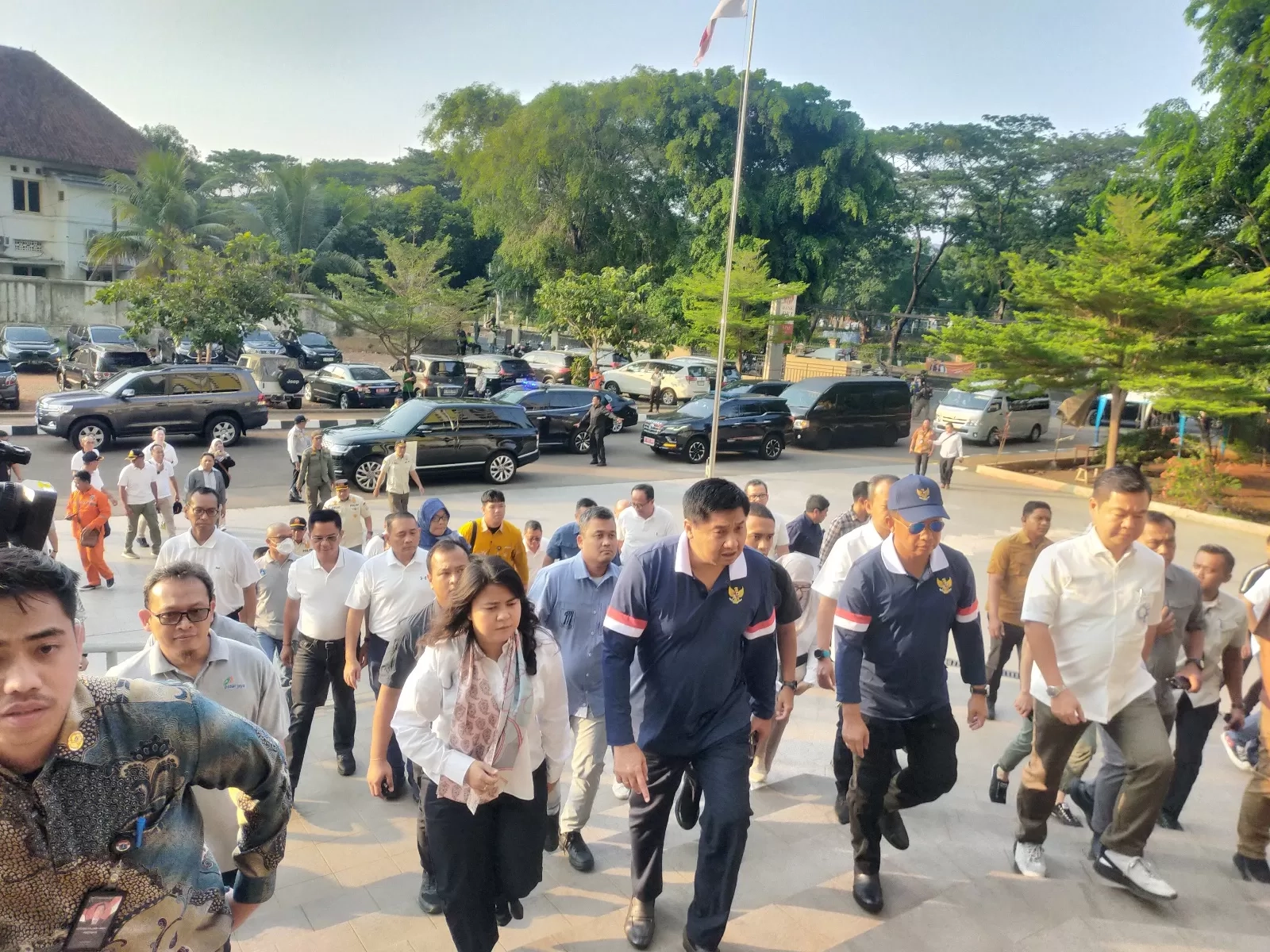 Menteri PKP Maruar Sirait Gercep Sidak Rusun Pasar Rumput Usai Retreat Kabinet Merah Putih di Akmil Magelang