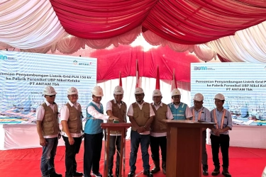 Kolaborasi BUMN Dorong Hilirisasi Mineral, PLN Pasok 150 MVA Smelter Feronikel Antam di Kolaka
