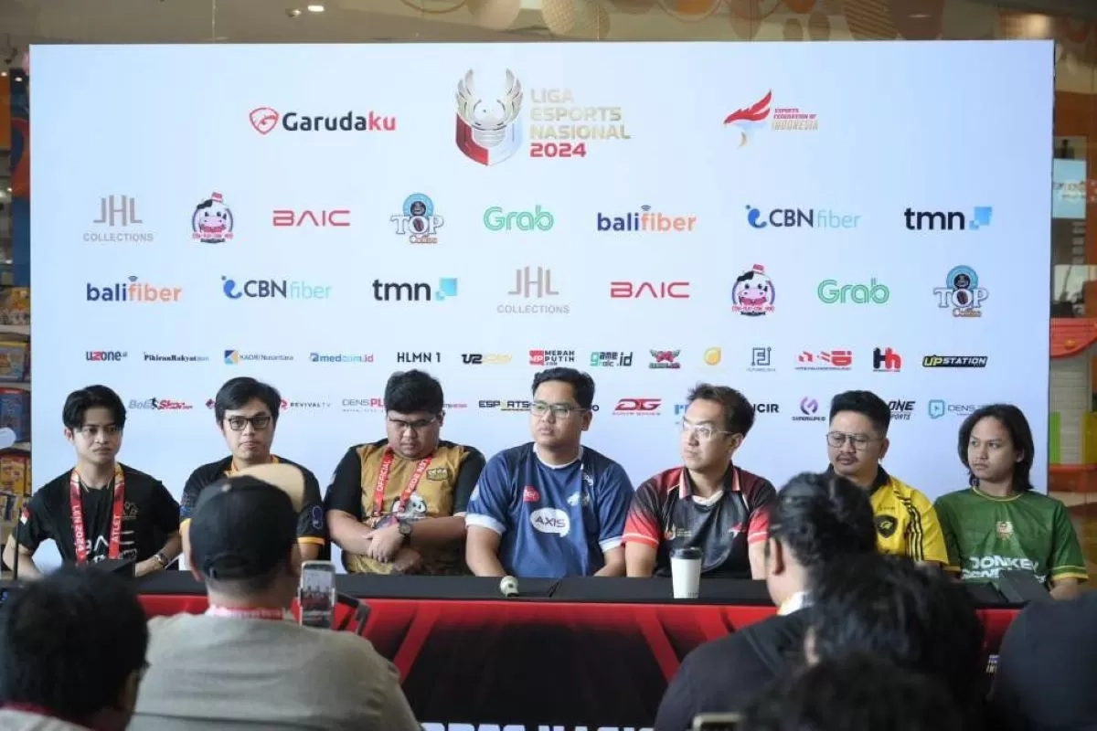 Play-off Liga 1 Esports Nasional 2024, Enam Tim Berebut Juara
