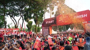 Antusias 2.500 Pelari di Alfamart Run 2024, Pulang Bawa Goodie Bag 'Raksasa' Seberat 30 Kilogram!