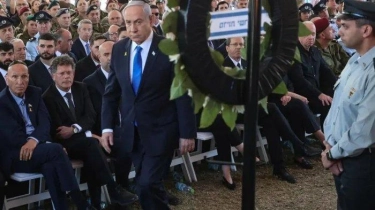 Keluarga Korban Serangan Hamas di Israel Interupsi Pidato Netanyahu