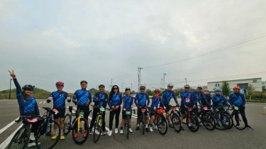 Saleh Husin Ungkap Rahasia Taklukkan 140 Km Shimanami Cycling Jepang 2024