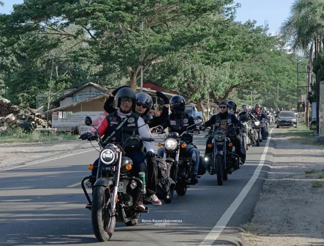 HUT ke-4, RoRI Chapter Banten Gelar Touring dan Perayaan di Pantai Anyer
