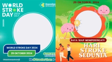 20 Link Twibbon Hari Stroke Sedunia 2024, Beserta Cara Membuatnya