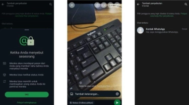 Fitur Baru WhatsApp, Ini Cara Mention dan Repost Status WA yang Mirip Instagram Story