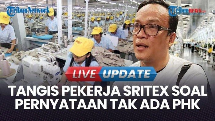VIDEO Momen Pekerja Sritex Berurai Air Mata saat Wamenaker Noel Pastikan Tak Ada PHK