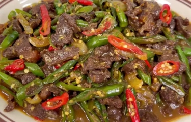 Resep Tumis Daging Cabe Ijo yang Enak dan Mudah Dibuat di Rumah, Cocok untuk Dijadikan Sebagai Lauk