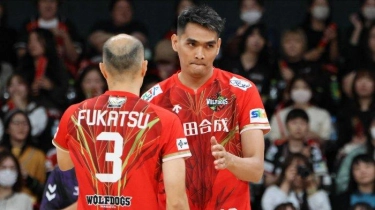 Debut Unik, tapi Nyata Rivan Nurmulki di Wolfdogs Nagoya, Sumbang 3 Poin Hadapi Yuji Nishida