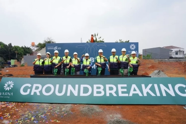 Gelar Groundbreaking Warna Fine Living, Sarana Jaya Bangun Hunian Tapak Eksklusif di Selatan Jakarta