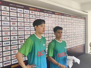 Duet Bareng Juara Dunia Asal Korea Selatan, Sabar Karyaman Gutama Gacor di Istora Senayan