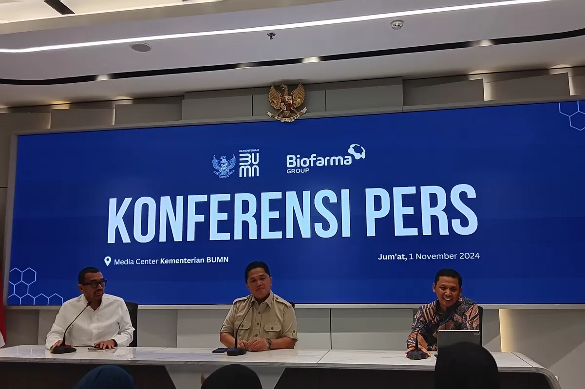 Fantastis! Bio Farma Peroleh Kontrak Pengadaan Vaksin Rp 1,4 Triliun, Erick Thohir Dorong Tingkatkan Kapasitas Produksi