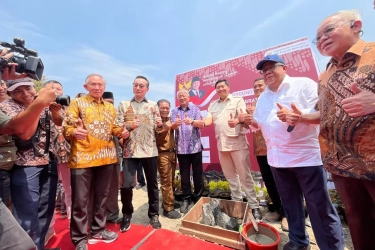 Menteri PKP Maruarar Groundbreaking 250 Unit Rumah di Tangerang, Dibangun Pakai Dana CSR Aguan Rp 60 Miliar