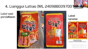 BPOM Setop Penjualan Online Jajanan Asal China Latiao Buntut Kejadian Luar Biasa Keracunan Pangan
