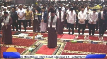 Gibran dan Nasaruddin Umar Salat Jumat di Masjid Istiqlal Usai Gelar Pertemuan di Kemenag