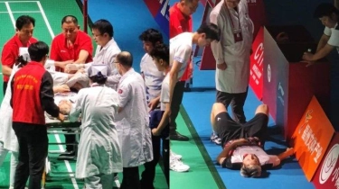 Shi Yuqi Kolaps di Lapangan Gegara Demam Tinggi saat Beraksi di Turnamen Nasional