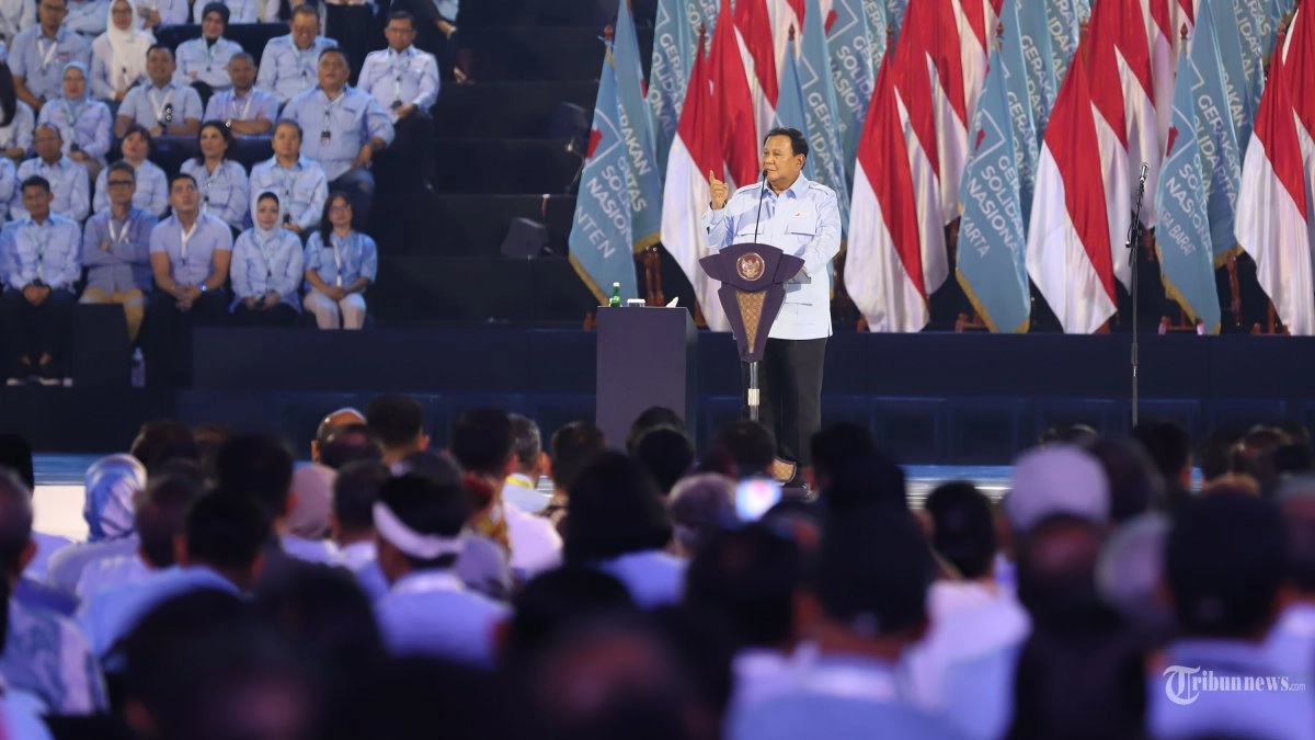 Bertekad Pimpin Pemerintahan yang Bersih, Prabowo: Yang Tidak Mau Bersama Saya, Minggir