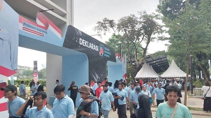 Prabowo akan Hadiri Deklarasi Gerakan Solidaritas Nasional, Massa Mulai Berdatangan