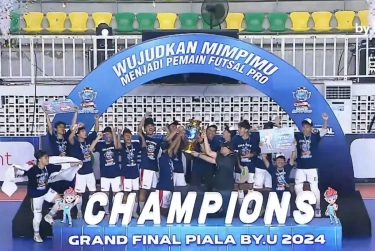 Futsal Piala by.U 2024 Temukan Enam Bibit Unggul, Bakal Digembleng Jadi Pemain Futsal Profesional di Pendekar United