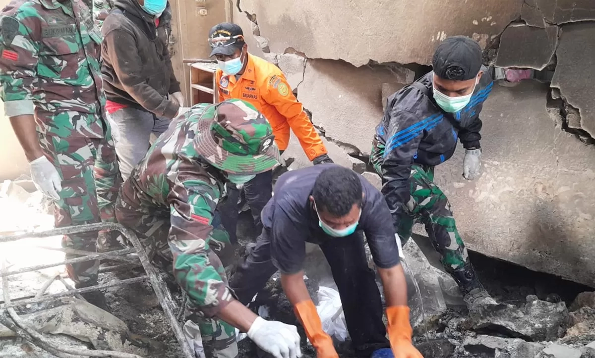Ribuan Korban Mengungsi Pascaerupsi Gunung Lewotobi Laki-Laki