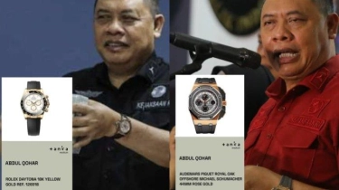 Pakai Rolex dan AP, Segini Prediksi Harga Pasaran Jam Tangan Dirdik Jampidsus Kejagung Abdul Qohar