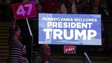 Kerumunan Pendukung Trump Kian Menyusut Jelang Hari-hari Terakhir Pemilu