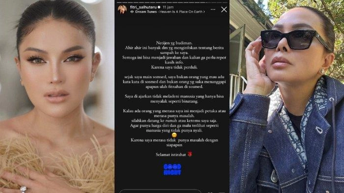 Usai Diduga Disindir Nikita Mirzani, Fitri Salhuteru Tantang untuk Bertemu: Silakan ke Rumah