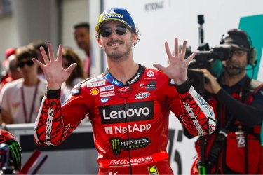Ducati Cetak Rekor, Francesco Bagnaia Tak Terbendung dengan Kemenangan Kesepuluhnya Musim Ini di Sepang 2024