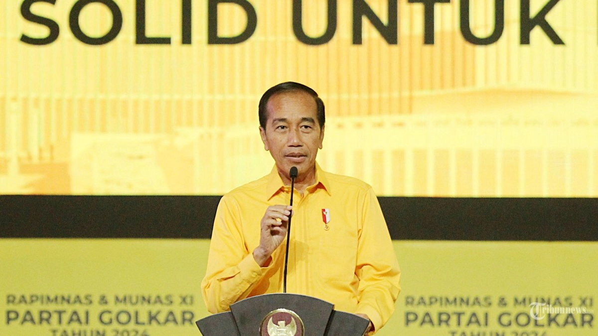 Isu Jokowi Diumumkan Jadi Kader Golkar Mencuat Hari Ini, Sekjen dan Ketua DPP Beri Komentar