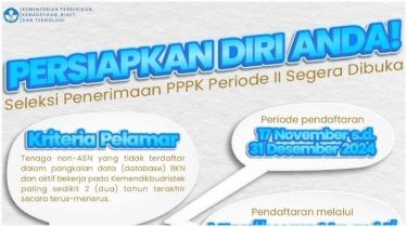 PPPK Kemendikbud 2024 Tahap 2 Segera Dibuka, Cek Syarat dan Jadwal Seleksi