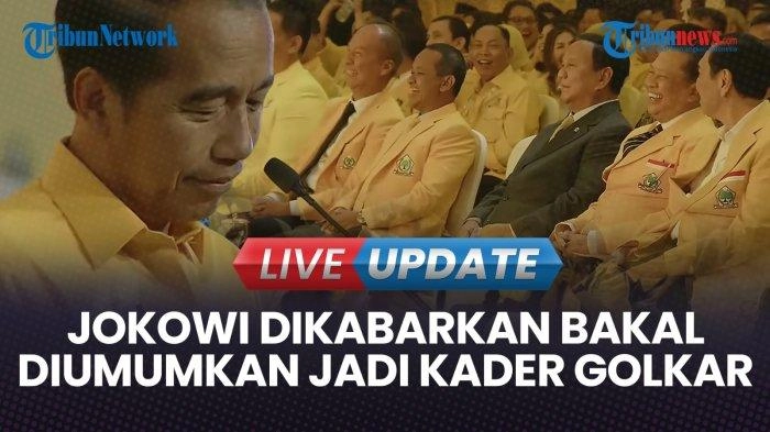 VIDEO Golkar Bakal Siapkan Pengumuman Mengejutkan Soal Kader Baru, Apakah Jokowi Akan Bergabung?