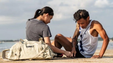 Arti Keluarga Bagi Atlet Triathlon Andy Wibowo, Mereka Pendukung Sekaligus Motivator 