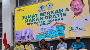 Bahlil Minta Golkar Jadi Pelopor Makan Bergizi Gratis Prabowo 