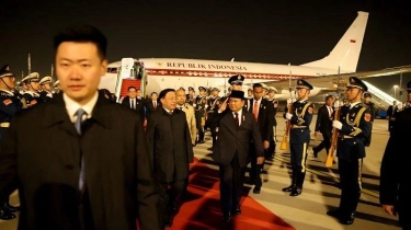 Penuhi Undangan Xi Jinping, Prabowo Disambut Jajar Kehormatan Saat Tiba di Beijing China