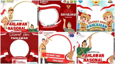 100 Twibbon Hari Pahlawan 10 November 2024, Bisa Pilih Berbagai Desain