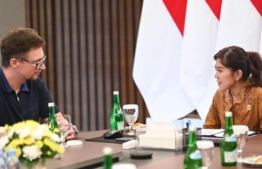 Kembangkan Ekosistem AI, Menkomdigi Meutya Hafid Temui Petinggi IT Global