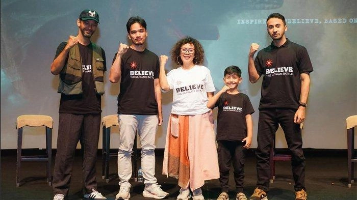 Ajil Ditto, Adinda Thomas & Maudy Koesnaedi Perankan Film Aksi Perang 'Believe: The Ultimate Battle'