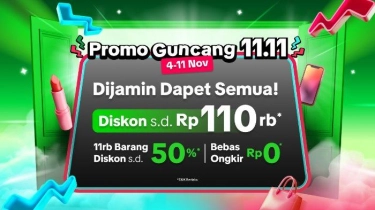 Belanja Puas di Promo Guncang 11.11 Tokopedia, Banjir Diskon dan Gratis Ongkir