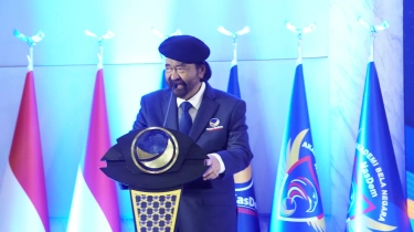 Sampaikan Pidato Politik di HUT ke-13 Partai Nasdem, Surya Paloh: Nasdem Bukanlah Beban Bagi Bangsa