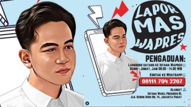 Gibran Buka Layanan Pengaduan 'Lapor Mas Wapres', Hari Pertama Sudah Terima 20 Aduan di Istana