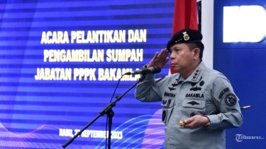 Rapat dengan Komisi I DPR, Kepala Bakamla Paparkan Program 100 Hari Kerja