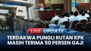 VIDEO Para Terdakwa Pungli Rutan KPK Mengaku Masih Terima Gaji 50 Persen dari Negara