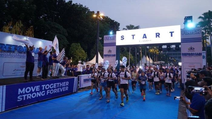 Lima Ribu Peserta Ikuti Reformasi Run 2024 di Kategori 5K, 10K, dan Half Marathon