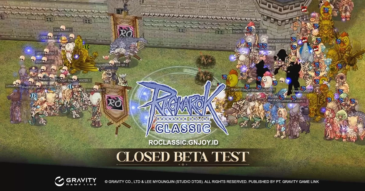 Saatnya Bernostalgia, Closed Beta Test Ragnarok Classic Resmi Dirilis pada 12 November 2024