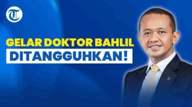 INFOGRAFIS Gelar Doktor Bahlil Lahadalia Ditangguhkan, Mengapa?