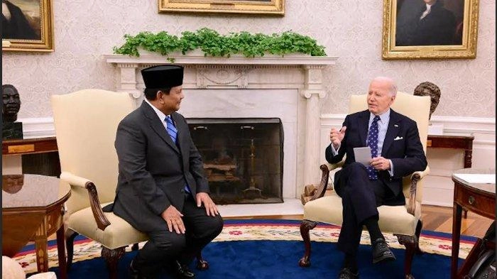 Lawatan ke AS, Presiden Prabowo Disambut Joe Biden di Gedung Putih & Gelar Pertemuan Bilateral