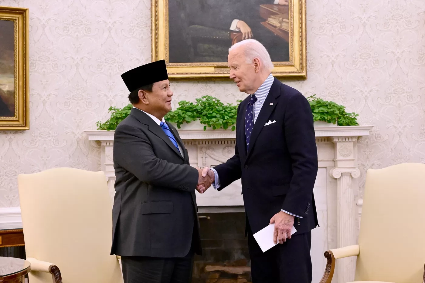 Selain Bahas Sengketa Laut China Selatan dan Konflik Gaza dengan Prabowo, Biden Dukung Program Makan Bergizi Gratis