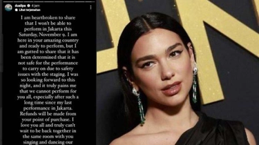 82 Persen Penonton Minta Tiket Konser Dua Lipa Kembali, Promotor Janji Selesaikan Pekan Depan