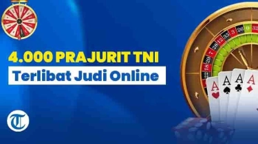 INFOGRAFIS 4.000 Prajurit TNI Terlibat Judol hingga Gunakan Uang Satuan